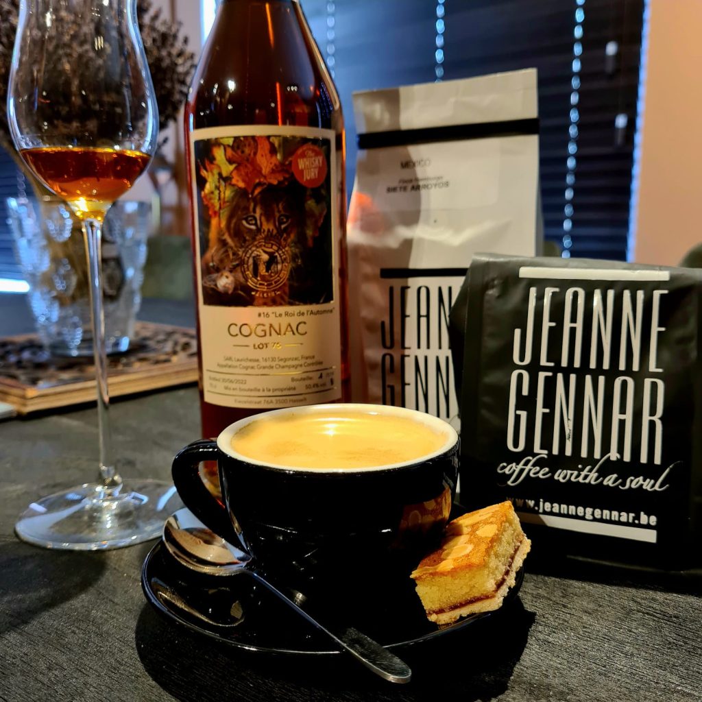 Malternative Cognac and coffee