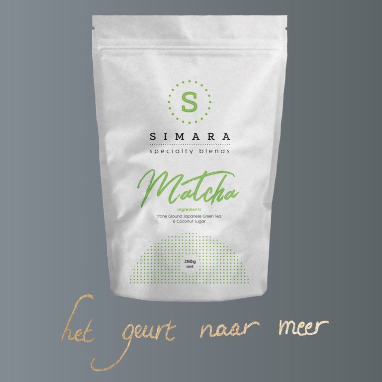 Simara Matcha jeanne gennar thee infusie